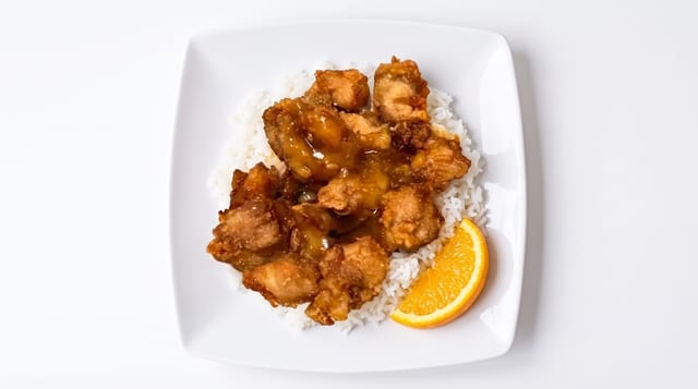 Orange Chicken.