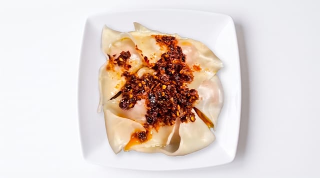 Sichuan Pork Dumplings.